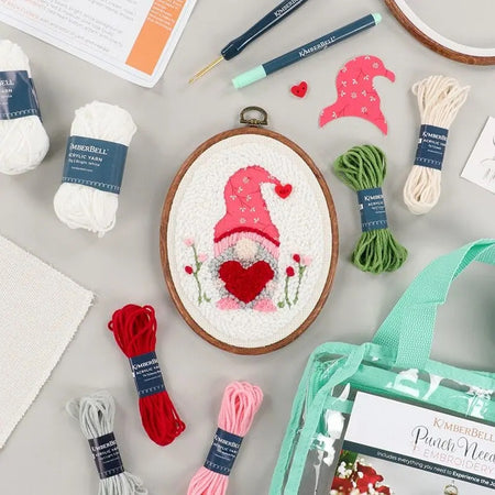 BE MY GNOMIE? PUNCH NEEDLE KIT