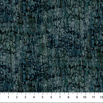 NAVY BARK TEXTURE LONE WOLF