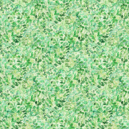PACKED LEAVES LIGHT GREEN VERANDA