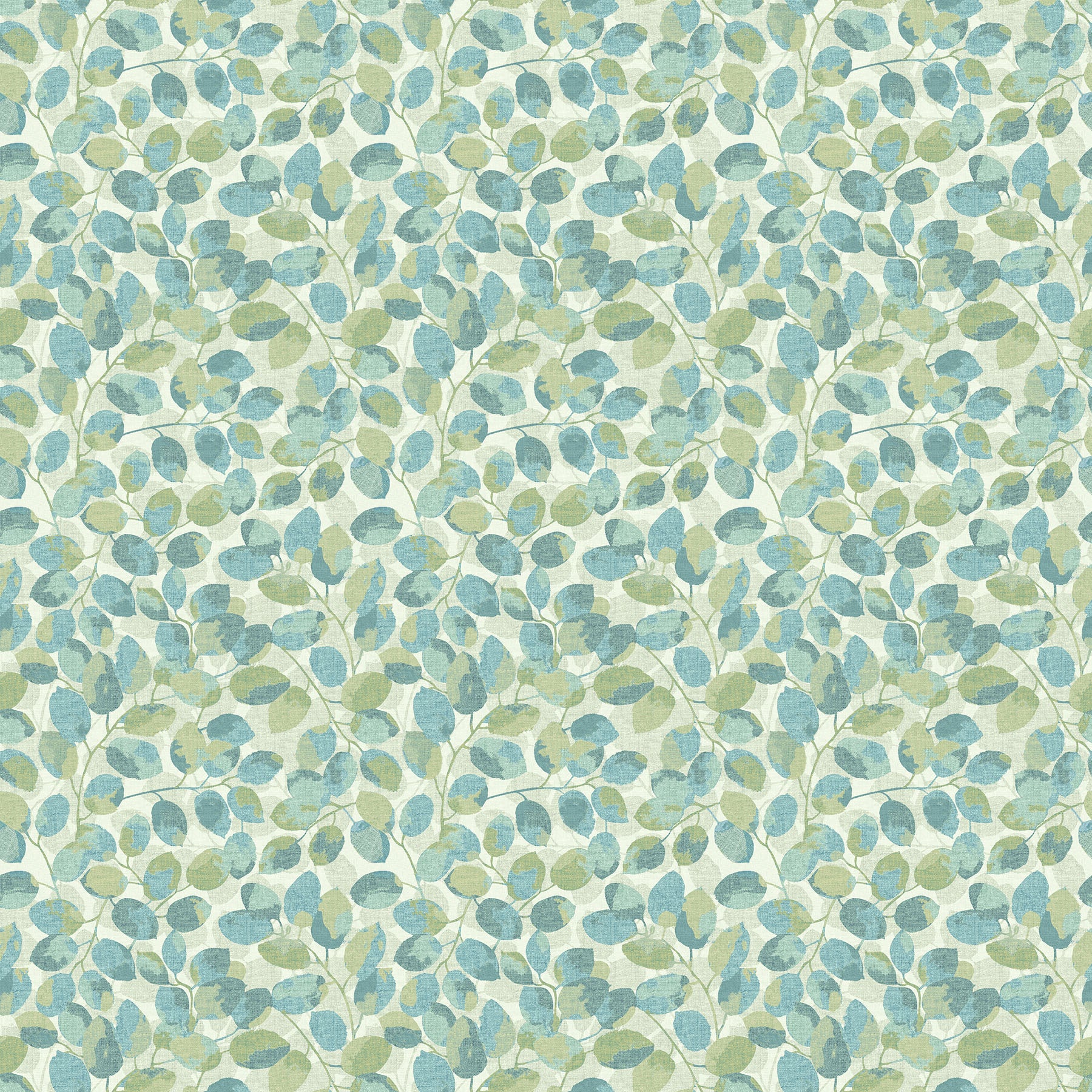 SMALL LEAF TOSS BEIGE IMPRINT FLANNEL