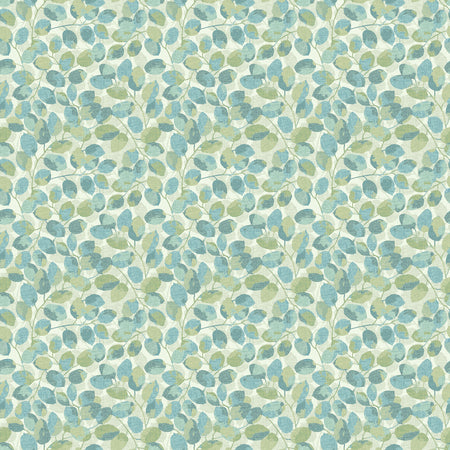 SMALL LEAF TOSS BEIGE IMPRINT FLANNEL