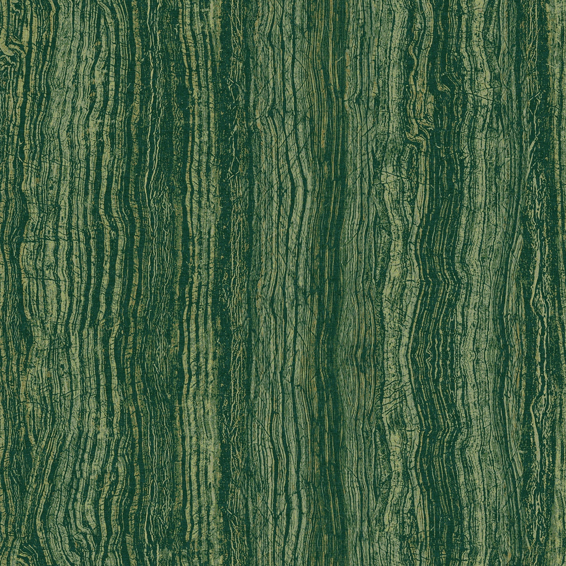 WOODGRAIN DARK GREEN IMPRINT FLANNEL