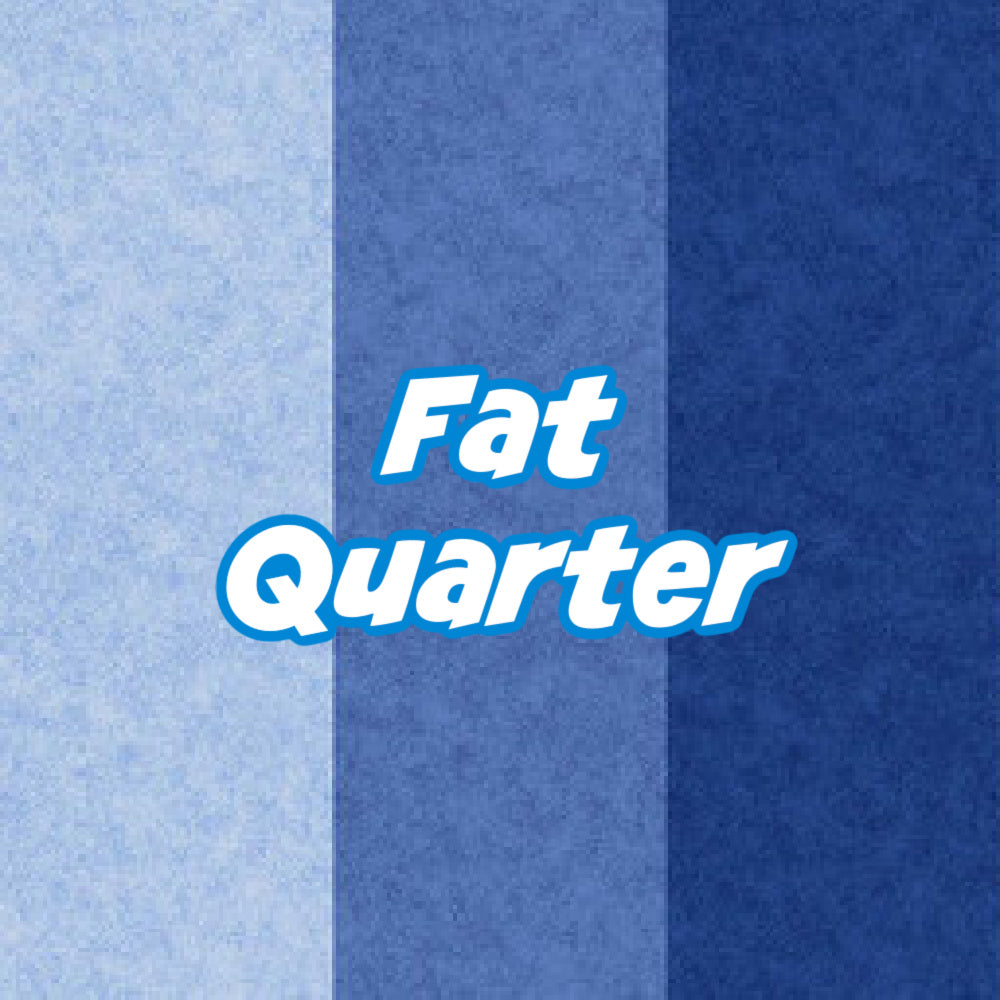 SEDIMENTS BLUE FAT QUARTER