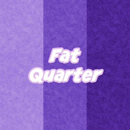 SEDIMENTS PURPLE FAT QUARTER