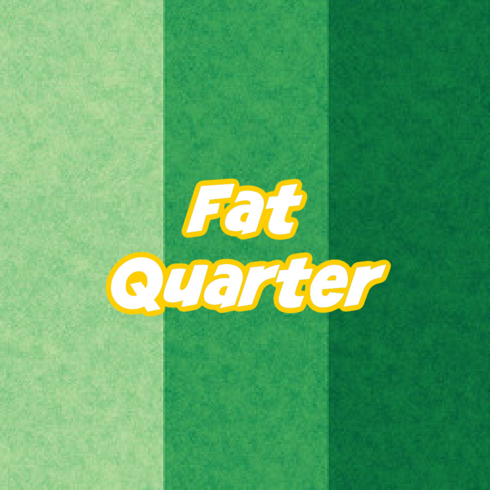 SEDIMENTS GREEN FAT QUARTER