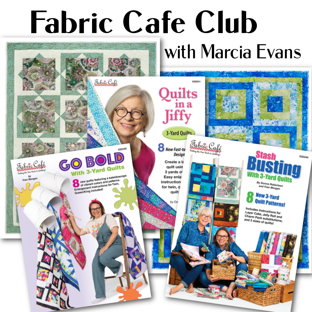 FABRIC CAFE CLUB     SAT. 3/29,4/26,5/31 & 6/28  9:00-10:00