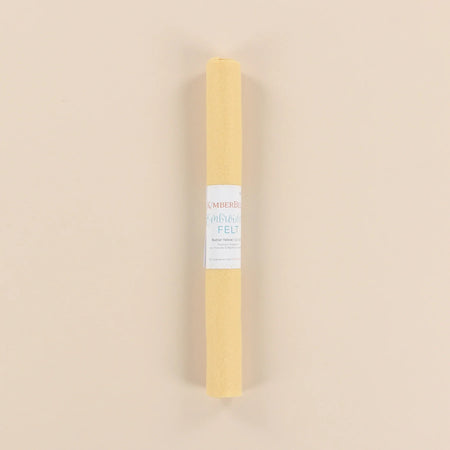 BUTTER YELLOW FELT