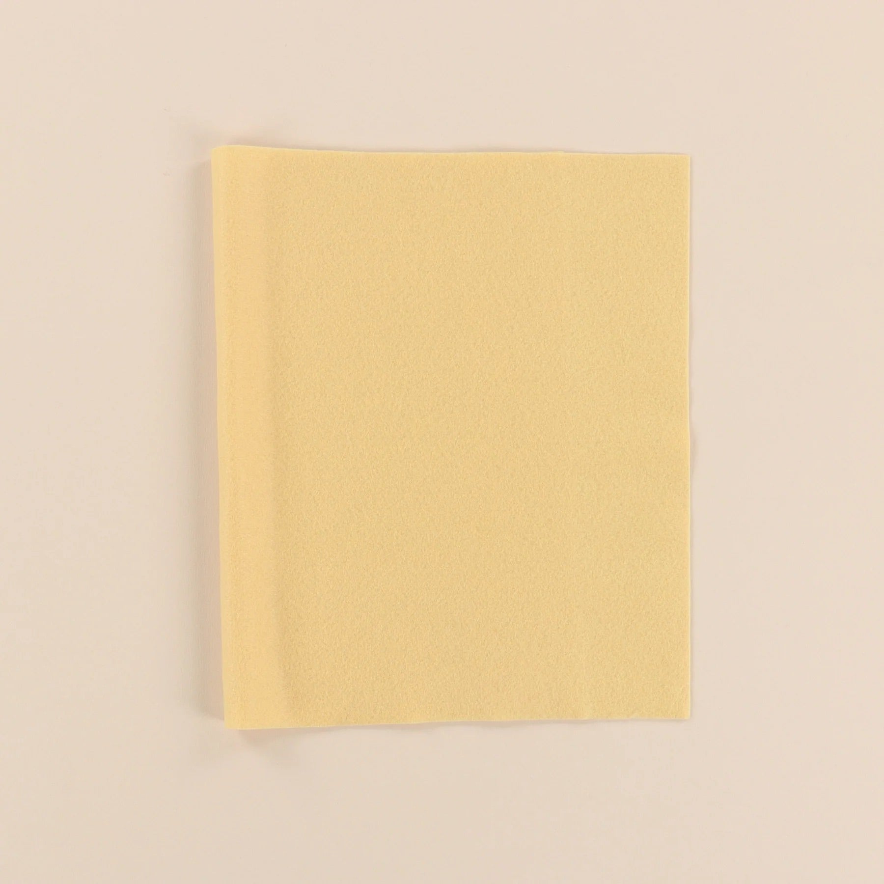 BUTTER YELLOW FELT