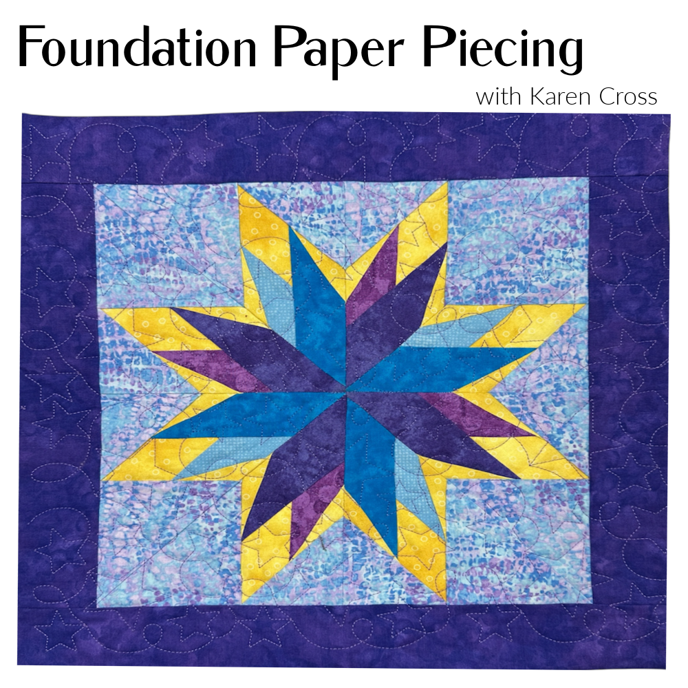 FOUNDATION PAPER PIECING - 201   FRI. FEB. 14 10:30-3:30