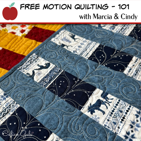 FREE MOTION QUILTING 101 - WED, SEPTEMBER 23