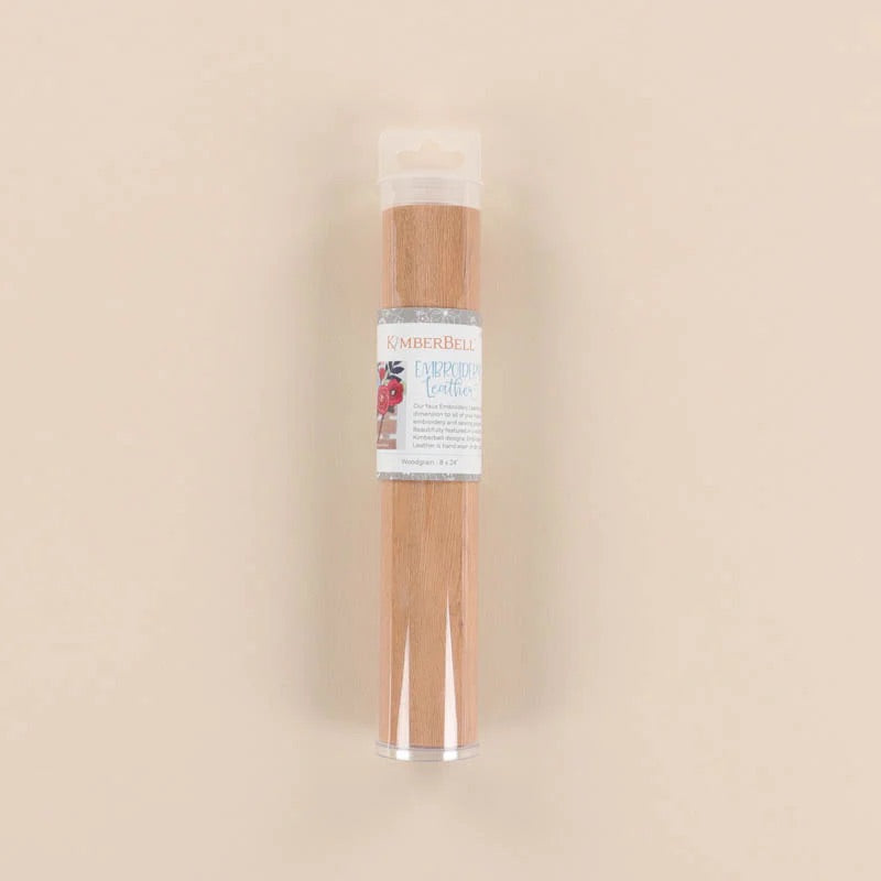 WOODGRAIN EMBROIDERY LEATHER