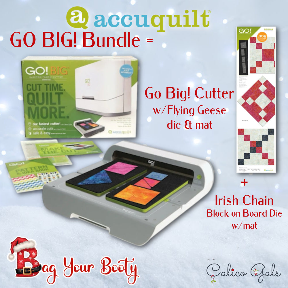 GO BIG BUNDLE W/IRISH CHAIN DIE