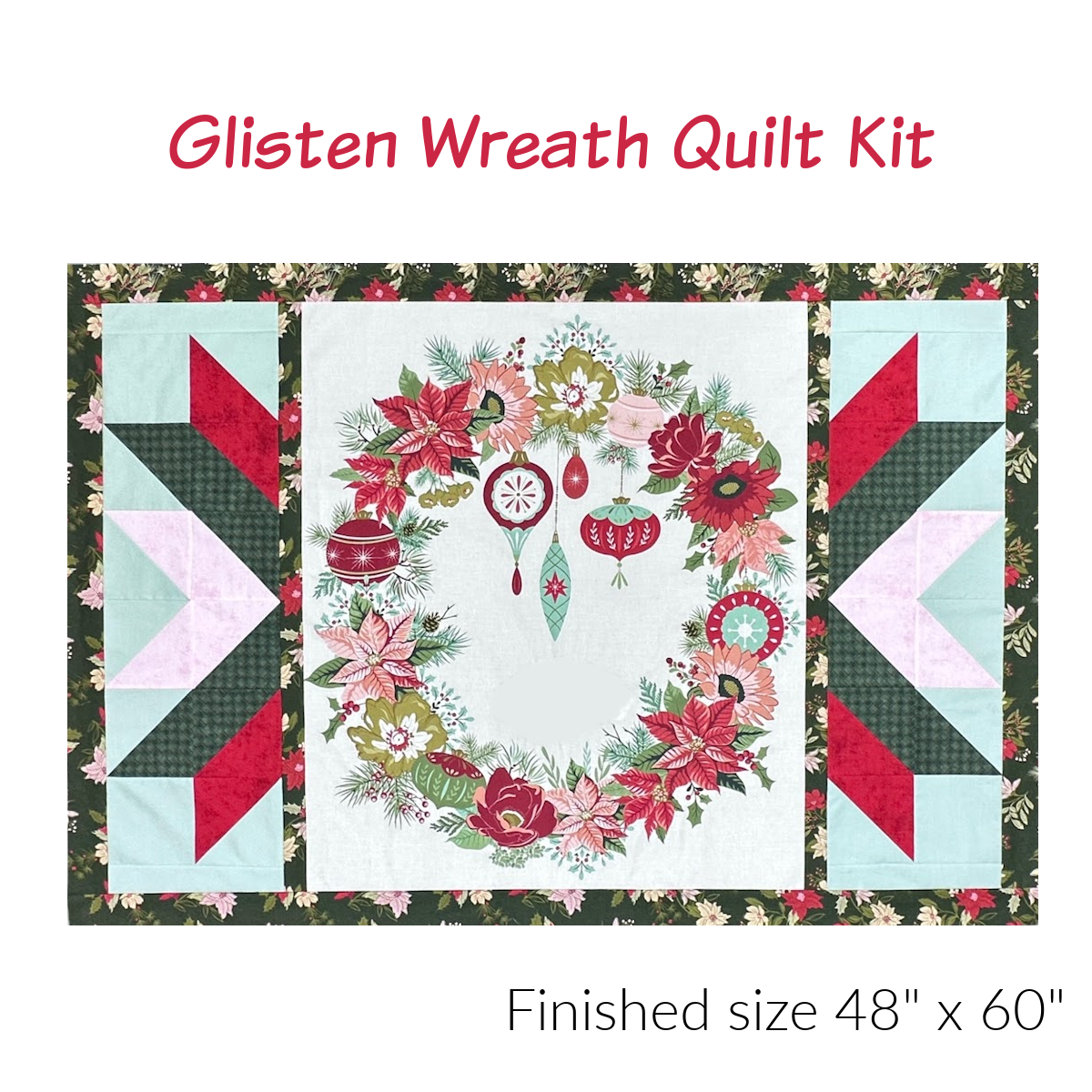 GLISTEN WREATH QUILT KIT