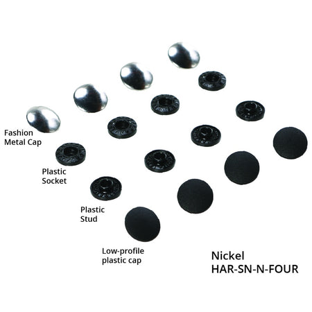 TOOL-FREE SNAPS NICKEL