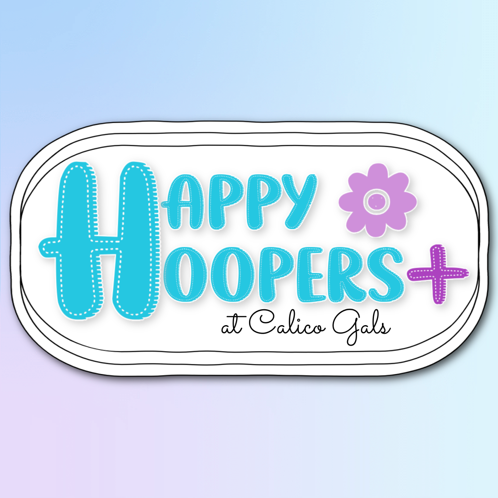 HAPPY HOOPERS PLUS 2025- 1 YEAR WITH FREE EMBELLISHMENT KIT