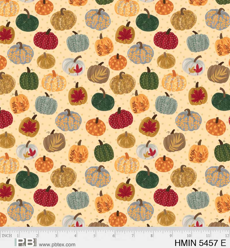 PATTERNED PUMPKINS HARVEST MINIS