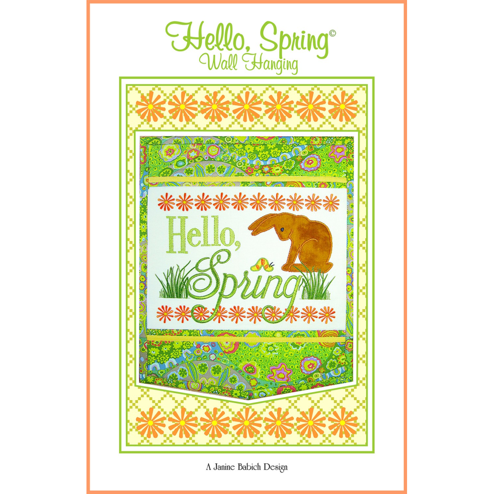 HELLO SPRING WALL HANGING DESIGN