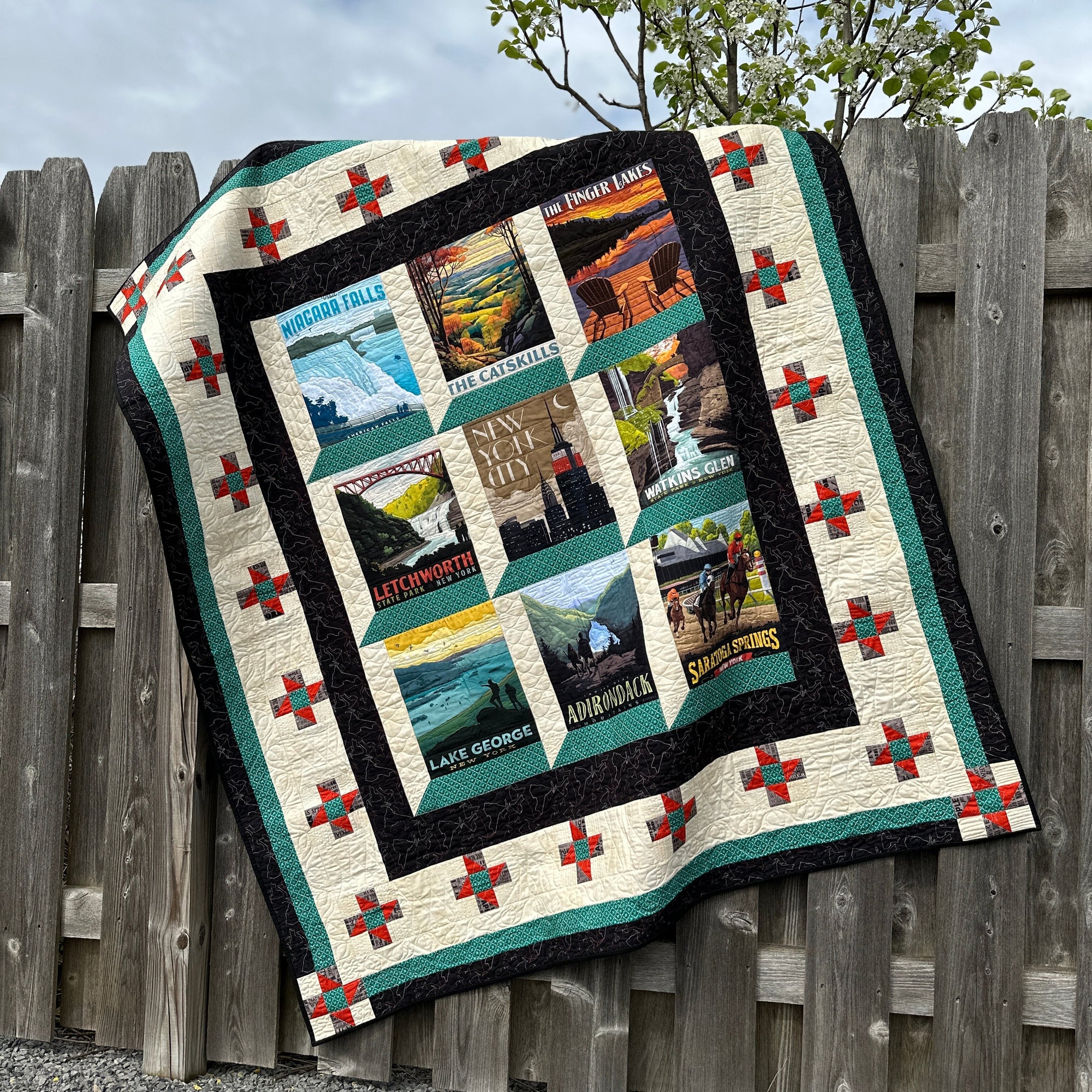 ENJOY THE VIEW  ANYSH QUILT KIT