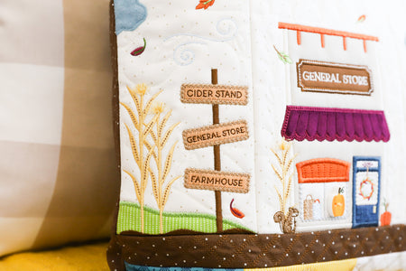 PRE-ORDER: AUTUMN ACRES BENCH PILLOW PATTERN