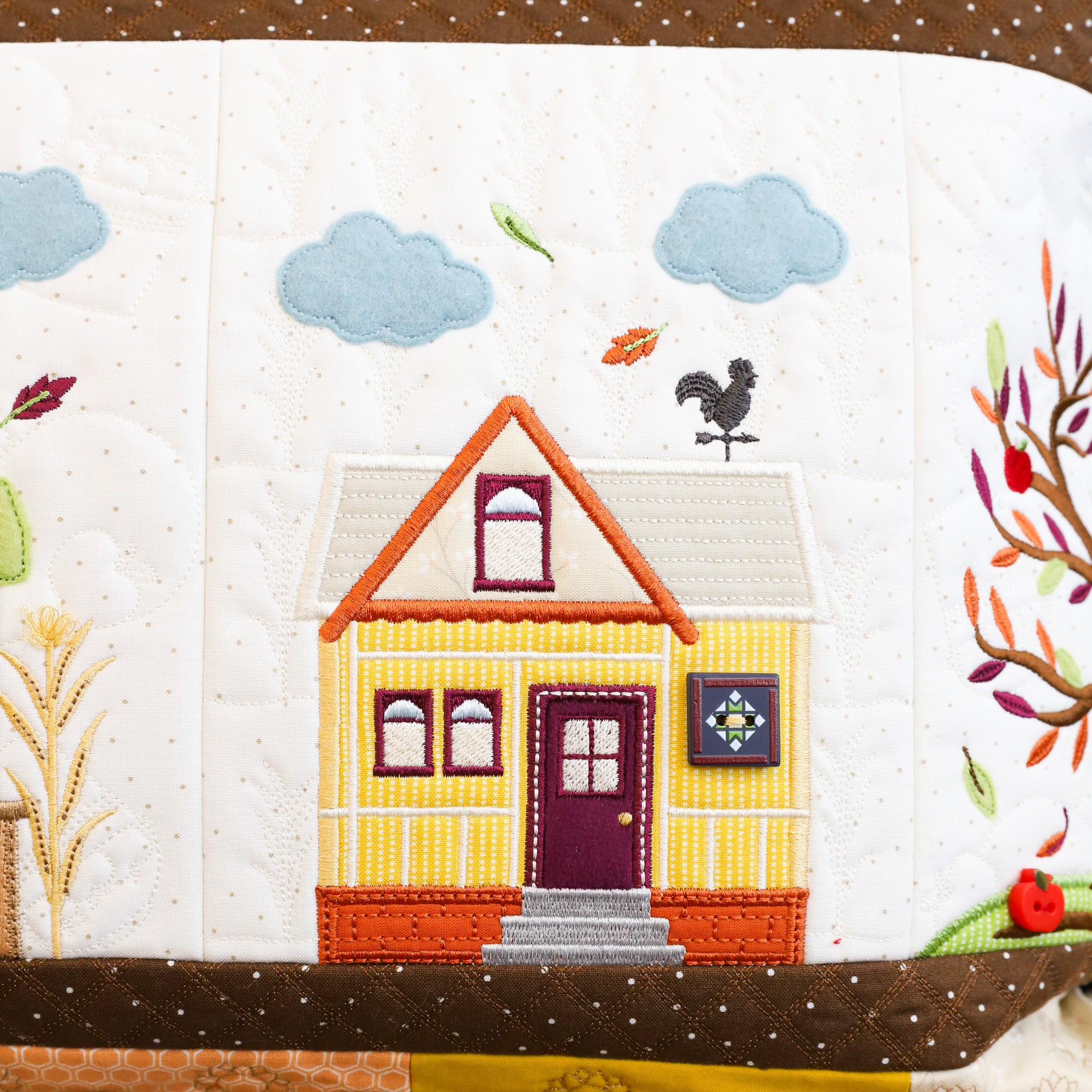 PRE-ORDER: AUTUMN ACRES BENCH PILLOW FABRIC KIT