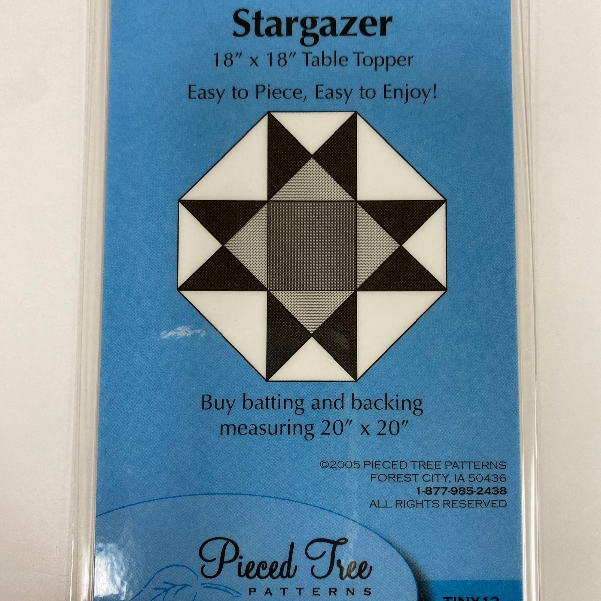 STARGAZER PATTERN PIECED TREE PATTERNS