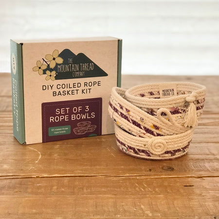 COILED ROPE BASKET KIT