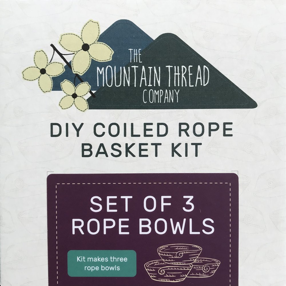 COILED ROPE BASKET KIT