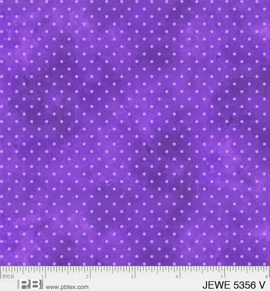 VIOLET JEWEL PIN DOT