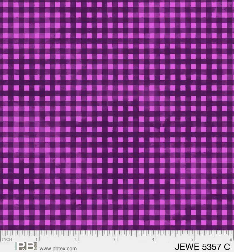 PURPLE JEWEL GINGHAM