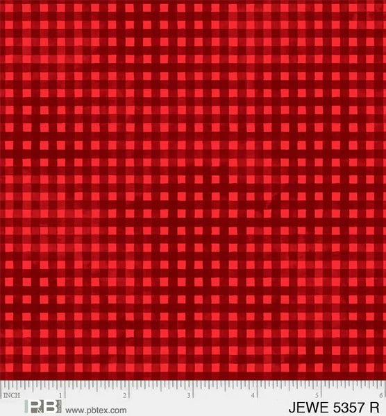 RED JEWEL GINGHAM