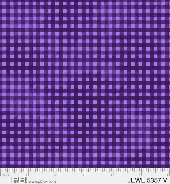 VIOLET JEWEL GINGHAM