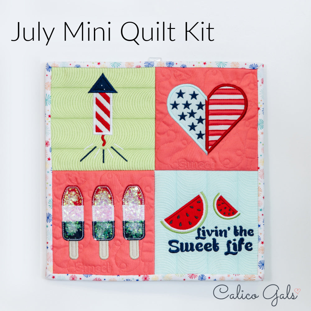 JULY MINI QUILT KIT