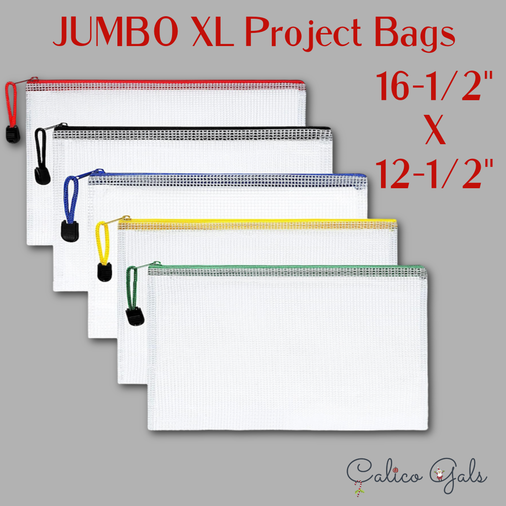 XL PROJECT BAGS SET OF 5 – Calico Gals