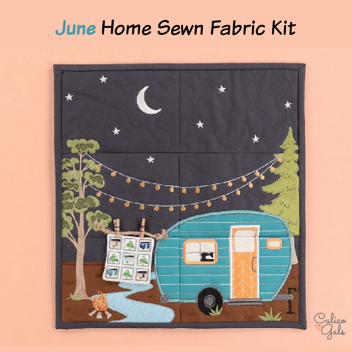 JUNE HOME SEWN FABRIC KIT
