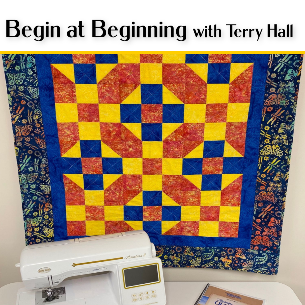 BEGIN @ THE BEGINNING WITH TERRY - 7 TUESDAYS - STARTS AUGUST 18