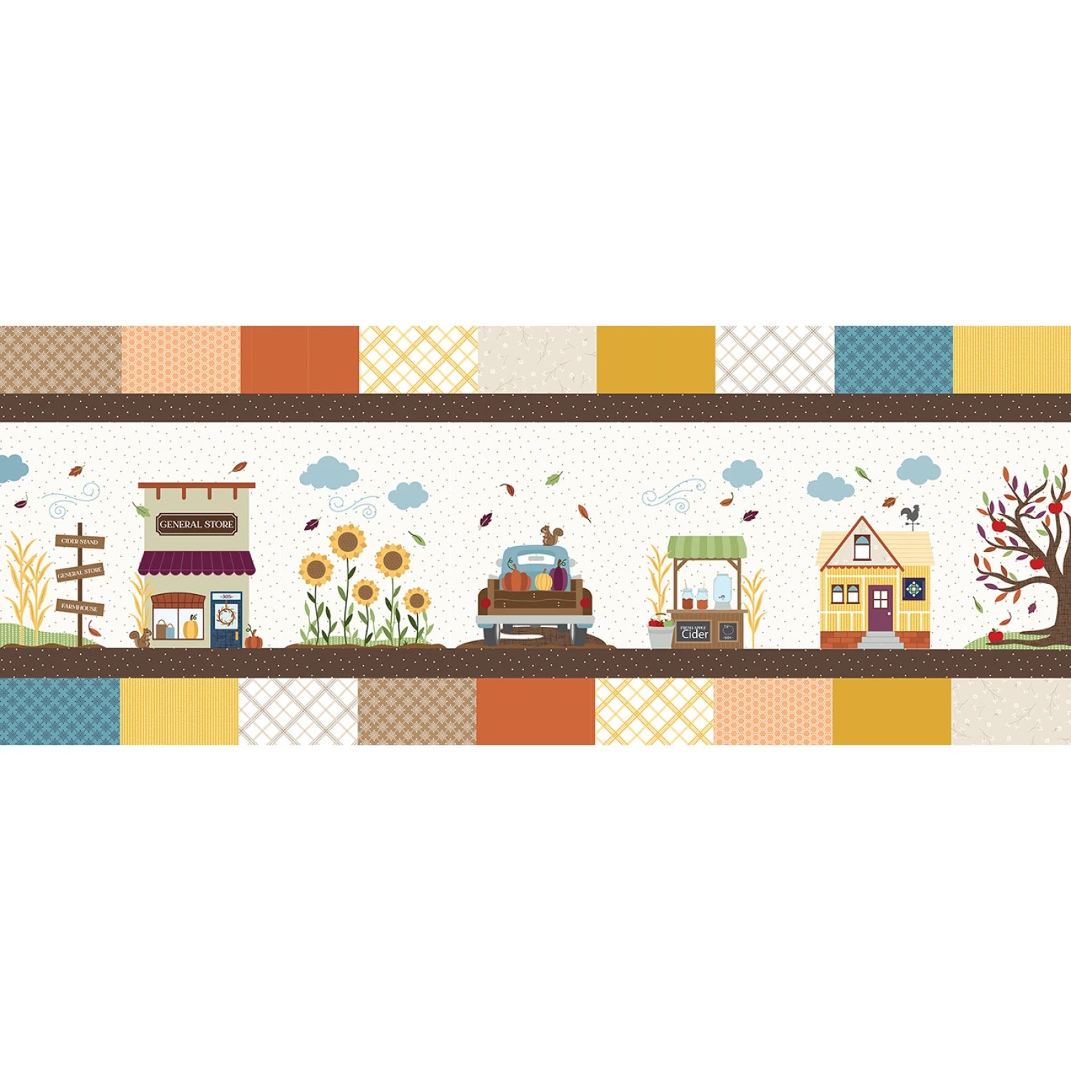 PRE-ORDER: AUTUMN ACRES BENCH PILLOW PATTERN