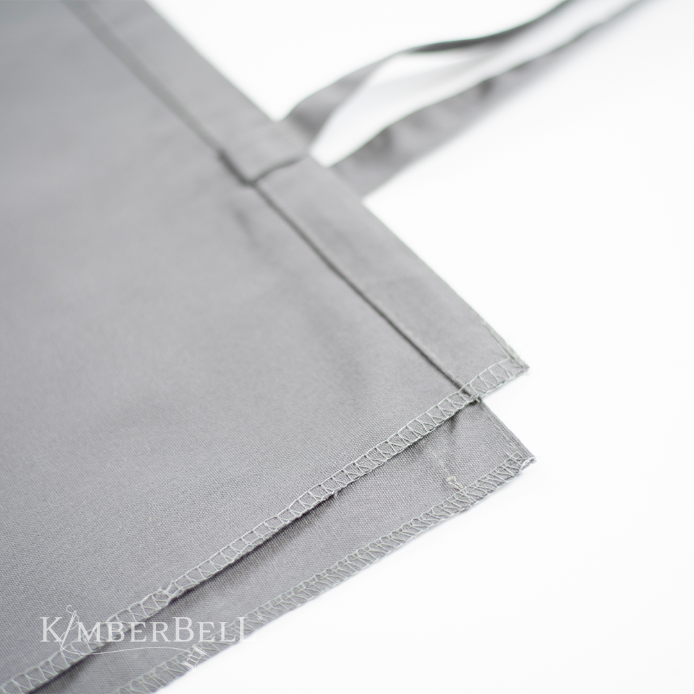 DARK GREY 18X20" CANVAS TOTE BLANK