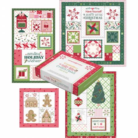 A QUILTY LITTLE CHRISTMAS FABRIC KIT