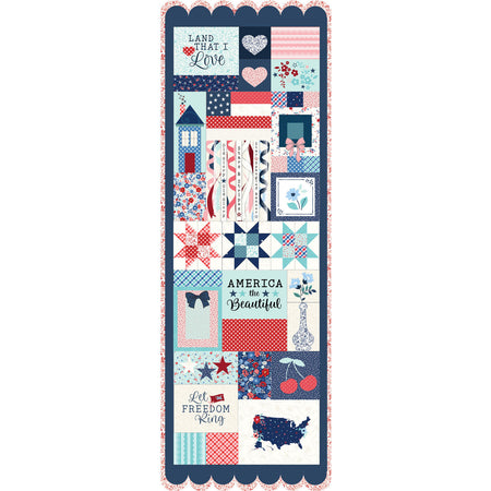 STAR-SPANGLED BEAUTY FABRIC KIT - NO BOX