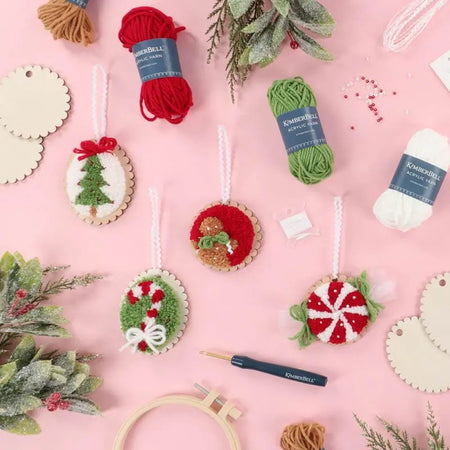 COZY CHRISTMAS ORNAMENTS