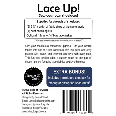 LACE UP PATTERN - PURPLE