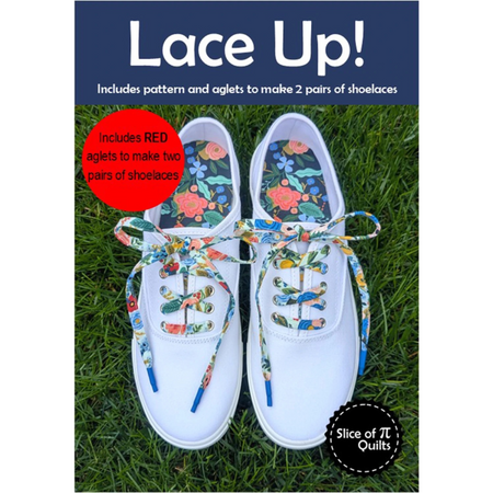 LACE UP PATTERN - RED