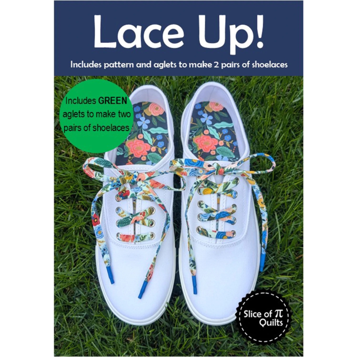LACE UP PATTERN - GREEN