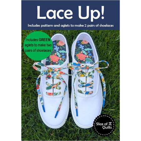 LACE UP PATTERN - GREEN