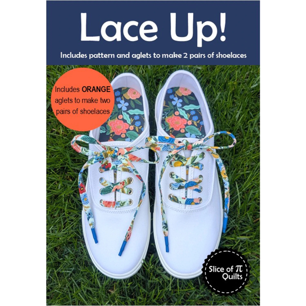LACE UP PATTERN - ORANGE