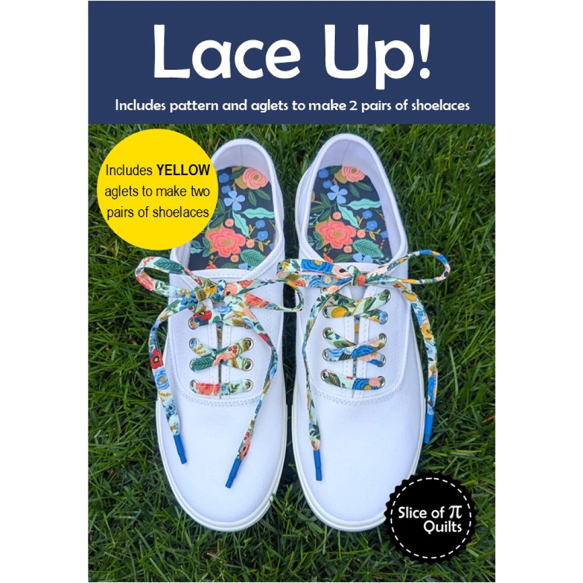 LACE UP PATTERN - YELLOW