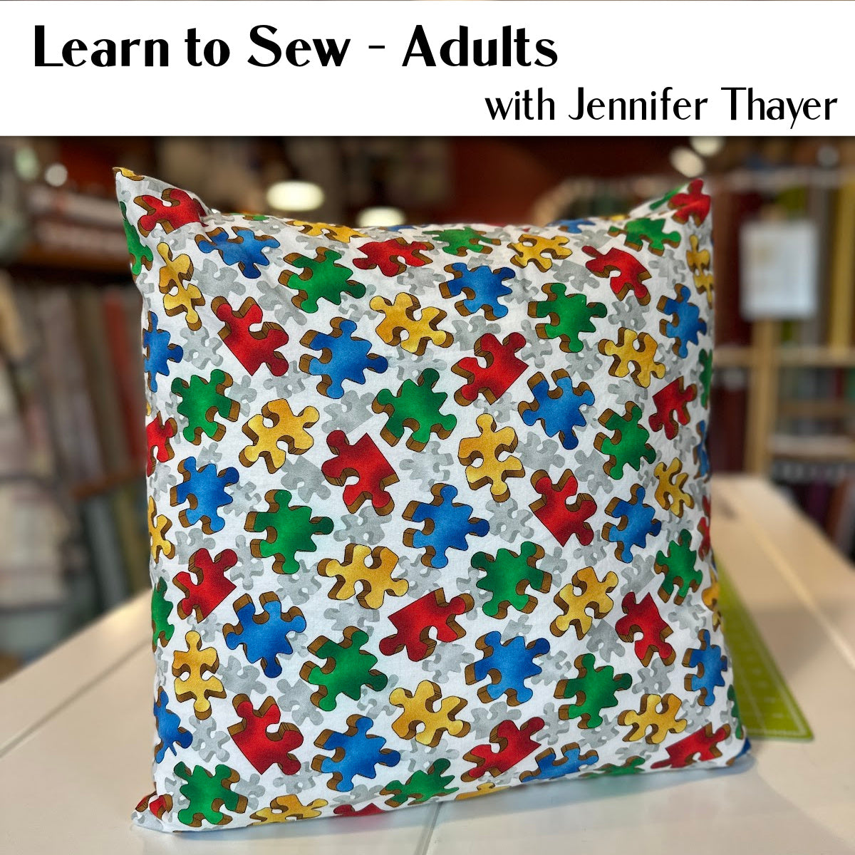 LEARN TO SEW FOR ADULTS   THURS. JAN 23   5:00 - 7:00