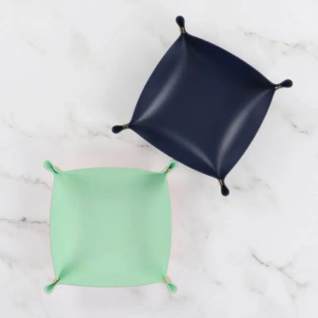 MINT AND NAVY SNAP TRAY 2 PACK