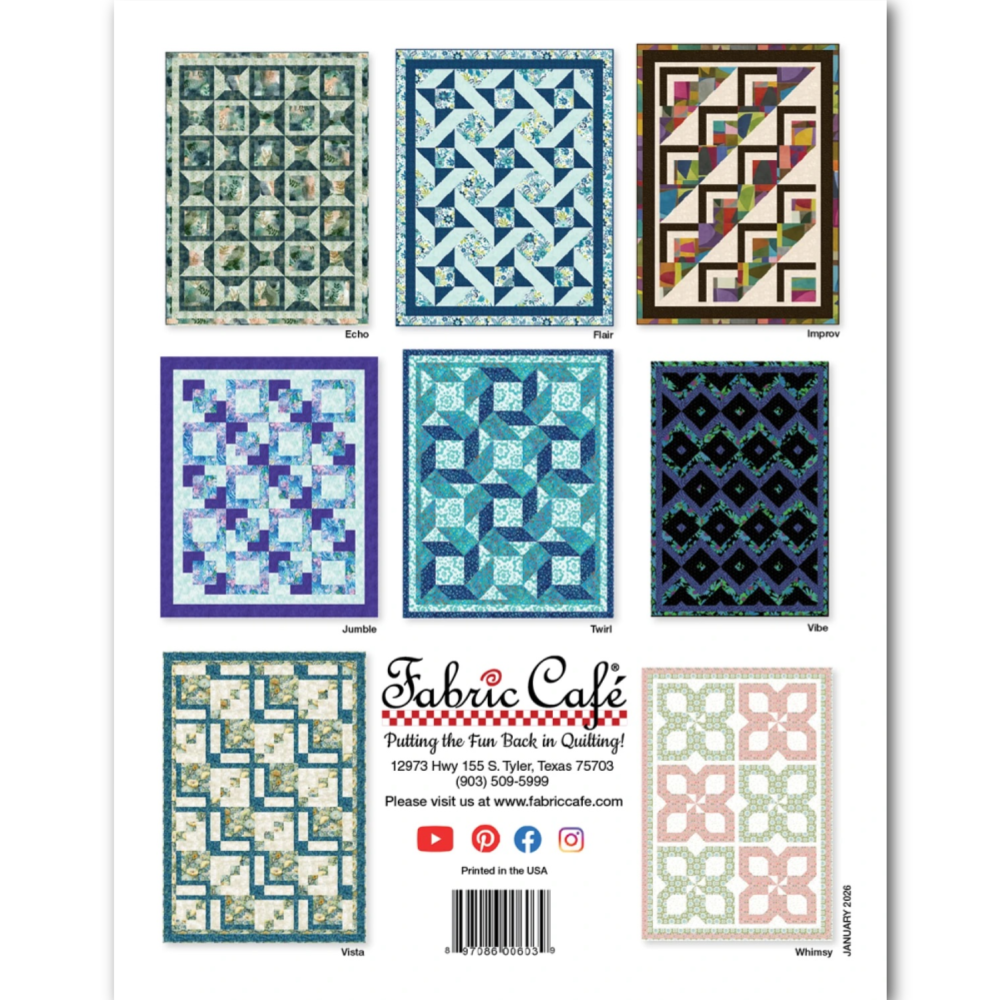 MAKE IT SCRAPPY - 3-YARD QUILT