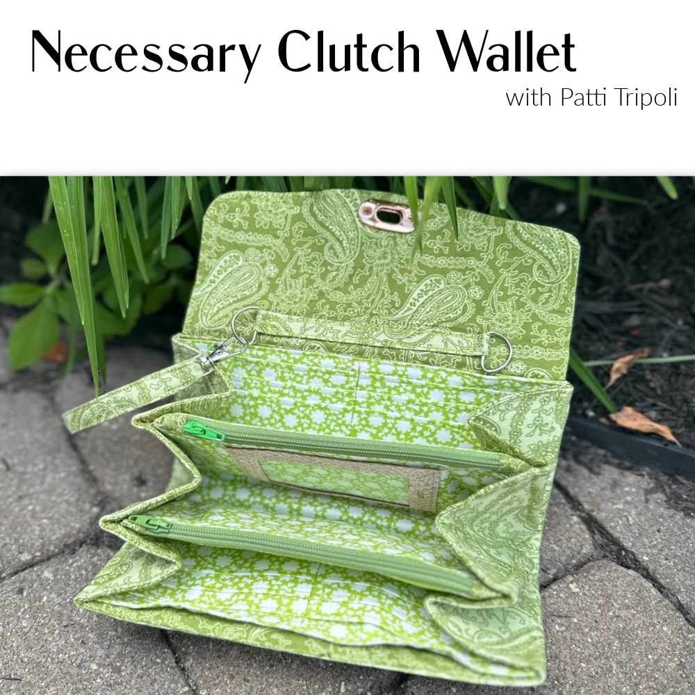 NECESSARY CLUTCH WALLET   SAT.  FEB. 1 10:00 - 3:30